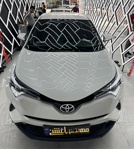 تشخیص رنگ تویوتا chr